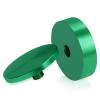 2'' Diameter X 1/2'' Barrel Length, Affordable Aluminum Standoffs, Green Anodized Finish Easy Fasten Standoff (For Inside / Outside use) [Required Material Hole Size: 7/16'']