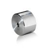 5/16-18 Threaded Barrels Diameter: 1 1/2'', Length: 1'', Polished Finish Grade 304 [Required Material Hole Size: 3/8'' ]
