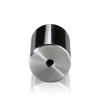 5/16-18 Threaded Barrels Diameter: 1 1/2'', Length: 2'', Polished Finish Grade 304 [Required Material Hole Size: 3/8'' ]