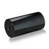 5/16-18 Threaded Barrels Diameter: 1 1/2'', Length: 3'', Black Anodized [Required Material Hole Size: 3/8'' ]