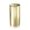 5/16-18 Threaded Barrels Diameter: 1 1/2'', Length: 3'', Gold Anodized [Required Material Hole Size: 3/8'' ]