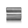 5/16-18 Threaded Barrels Diameter: 1 1/4'', Length: 1 1/2'', Brushed Satin Finish Grade 304 [Required Material Hole Size: 3/8'' ]