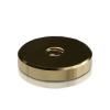 5/16-18 Threaded Barrels Diameter: 1 1/4'', Length: 1/4'', Gold Anodized [Required Material Hole Size: 3/8'' ]