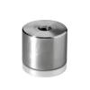 5/16-18 Threaded Barrels Diameter: 1 1/4'', Length: 1'', Polished Finish Grade 304 [Required Material Hole Size: 3/8'' ]