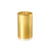 5/16-18 Threaded Barrels Diameter: 1 1/4'', Length: 2'', Gold Anodized [Required Material Hole Size: 3/8'' ]