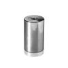 5/16-18 Threaded Barrels Diameter: 1 1/4'', Length: 2'', Polished Finish Grade 304 [Required Material Hole Size: 3/8'' ]