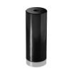 5/16-18 Threaded Barrels Diameter: 1 1/4'', Length: 3'', Black Anodized [Required Material Hole Size: 3/8'' ]