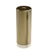 5/16-18 Threaded Barrels Diameter: 1 1/4'', Length: 3'', Gold Anodized [Required Material Hole Size: 3/8'' ]