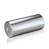 5/16-18 Threaded Barrels Diameter: 1 1/4'', Length: 4'', Brushed Satin Finish Grade 304 [Required Material Hole Size: 3/8'' ]