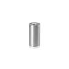 10-24 Threaded Barrels Diameter: 1/2'', Length: 1'', Brushed Satin Finish Grade 304 [Required Material Hole Size: 7/32'' ]