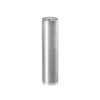10-24 Threaded Barrels Diameter: 1/2'', Length: 2'', Brushed Satin Finish Grade 304 [Required Material Hole Size: 7/32'' ]