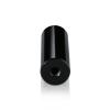 5/16-18 Threaded Barrels Diameter: 1'', Length: 3'', Clear Anodized [Required Material Hole Size: 3/8'' ]