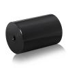 5/16-18 Threaded Barrels Diameter: 2'', Length: 3'', Black Anodized [Required Material Hole Size: 3/8'' ]