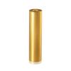 5/16-18 Threaded Barrels Diameter: 3/4'', Length: 3'', Gold Anodized [Required Material Hole Size: 3/8'' ]