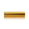 5/16-18 Threaded Barrels Diameter: 3/4'', Length: 3'', Gold Anodized [Required Material Hole Size: 3/8'' ]