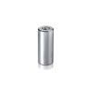 5/16-18 Threaded Barrels Diameter: 5/8'', Length: 1 1/2'', Clear Anodized [Required Material Hole Size: 3/8'' ]