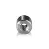 10-24 Threaded Barrels Diameter: 5/8'', Length: 1/2'', Polished Finish Grade 304 [Required Material Hole Size: 7/32'']