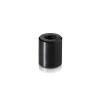10-24 Threaded Barrels Diameter: 5/8'', Length: 3/4'', Black Anodized [Required Material Hole Size: 7/32'']