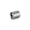 10-24 Threaded Barrels Diameter: 5/8'', Length: 3/4'', Polished Finish Grade 304 [Required Material Hole Size: 7/32'']