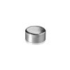 10-24 Threaded Caps Diameter: 5/8'', Height: 5/16'', Polished Stainless Steel Grade 304 [Required Material Hole Size: 7/32'']