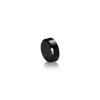 5/16-18 Threaded Locking Caps Diameter: 3/4'', Height: 3/8'', Black Anodized Aluminum [Required Material Hole Size: 3/8'']