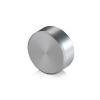 5/16-18 Threaded Caps Diameter: 1'', Height: 3/8'', Deep Threaded 0.31'' Chamfer 0.03'' Finish Clear Anodized Aluminum