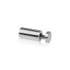 3/4'' Diameter X 1-1/2'' Barrel Length, Stainless Steel Polished Finish. Easy Fasten Adjustable Edge Grip Standoff (For Inside Use Only)