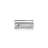1/2'' Diameter x 1'' Barrel Length, Stainless Steel Glass Standoff Satin Brushed Finish Grade 304  (Indoor or Outdoor Use) [Required Material Hole Size: 5/16'']