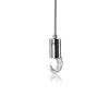 Ceiling Suspended Kit, Looped Cable, T Clamp, Hook