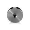 5/16-18 Threaded Locking Caps Diameter: 1 1/4'', Height: 5/16'', Polished Stainless Steel Grade 304 [Required Material Hole Size: 3/8'']