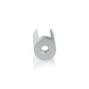 Aluminum Anodized Finish 3/4'' x 1-3/4'' Projecting Gripper, Holds Up To 3/8'' Material