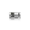 Pivoting Edge Support - Up to 3/8'' - Single Sided - Edge Grip - Stainless Steel - For 1/8'' (3.0mm) Diameter Cable System Kit