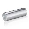 5/16-18 Threaded Barrels Diameter: 1'', Length: 12'', Brushed Satin Finish Grade 304 [Required Material Hole Size: 3/8'' ]