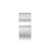 5/16-18 Threaded Barrels Diameter: 2'', Length: 1'', Brushed Satin Finish Grade 304 [Required Material Hole Size: 3/8'' ]