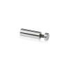1/2'' Diameter X 1-1/2'' Barrel Length, Stainless Steel Polished Finish. Easy Fasten Adjustable Edge Grip Standoff (For Inside Use Only)