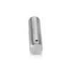 1/2'' Diameter x 2'' Barrel Length, Stainless Steel Glass Standoff Satin Brushed Finish Grade 304  (Indoor or Outdoor Use) [Required Material Hole Size: 5/16'']