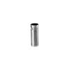 1/2'' Diameter X 1'' Barrel Length, Stainless Steel Polished Finish. Easy Fasten Standoff (For Inside Use Only) [Required Material Hole Size: 3/8'']