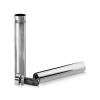 1/2'' Diameter X 2-1/2'' Barrel Length, Stainless Steel Polished Finish. Easy Fasten Standoff (For Inside Use Only) [Required Material Hole Size: 3/8'']