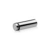 5/8'' Diameter X 1-3/4'' Barrel Length, Stainless Steel Polished Finish. Easy Fasten Standoff (For Inside Use Only) [Required Material Hole Size: 7/16'']