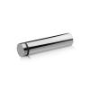 5/8'' Diameter X 2-1/2'' Barrel Length, Stainless Steel Polished Finish. Easy Fasten Standoff (For Inside Use Only) [Required Material Hole Size: 7/16'']