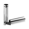 5/8'' Diameter X 2-1/2'' Barrel Length, Stainless Steel Polished Finish. Easy Fasten Standoff (For Inside Use Only) [Required Material Hole Size: 7/16'']