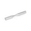 10-24 One side Threaded  Pegs Diameter: 1/2'', Length: 5'', Clear Anodized [Required Material Hole Size: 7/32'' ]