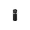 1/2'' Diameter X 3/4'' Barrel Length, Aluminum Flat Head Standoffs, Black Anodized Finish Easy Fasten Standoff (For Inside / Outside use) Tamper Proof Standoff [Required Material Hole Size: 3/8'']