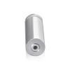 7/8'' Diameter X 2-1/2'' Barrel Length, Aluminum Flat Head Standoffs, Shiny Anodized Finish Easy Fasten Standoff (For Inside / Outside use) Tamper Proof Standoff [Required Material Hole Size: 7/16'']