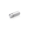 1/2'' Diameter X 3/4'' Barrel Length, Aluminum Flat Head Standoffs, Clear Anodized Finish Easy Fasten Standoff (For Inside / Outside use) Tamper Proof Standoff