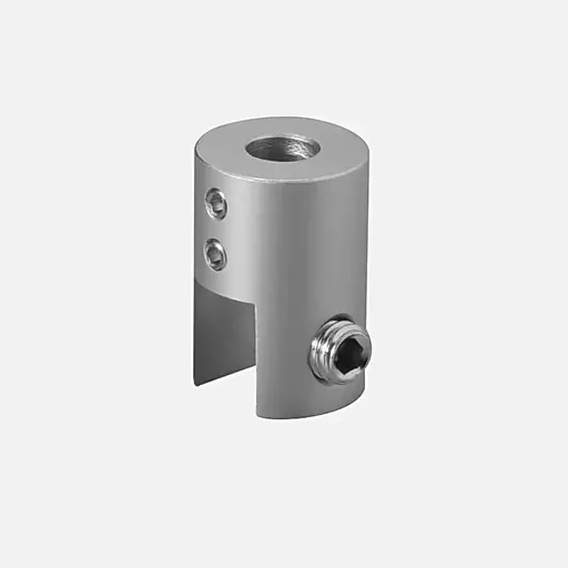 Rod Suspended - Up to 5/16'' - Top Edge Panel Grip - Aluminum - For Rod - 1/4'' Diameter Rod