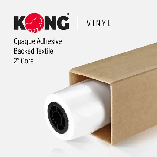 [PT60100OPA] 60'' x 100' Roll - PhotoTex Opaque Adhesive Backed Textile