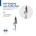 Self-Gripping Low-Profile Hook  (For Cable Diameter 0.06'' to 0.08'')