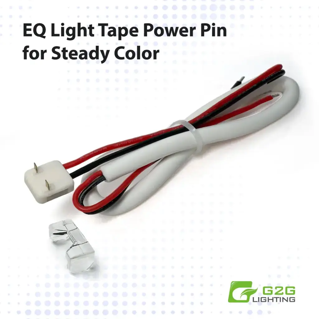 G2G EQ Light Tape Micro Power Pin (Bag of 10)
