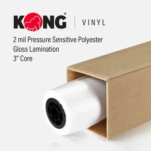 2 MIL Polyester Gloss Overlaminate